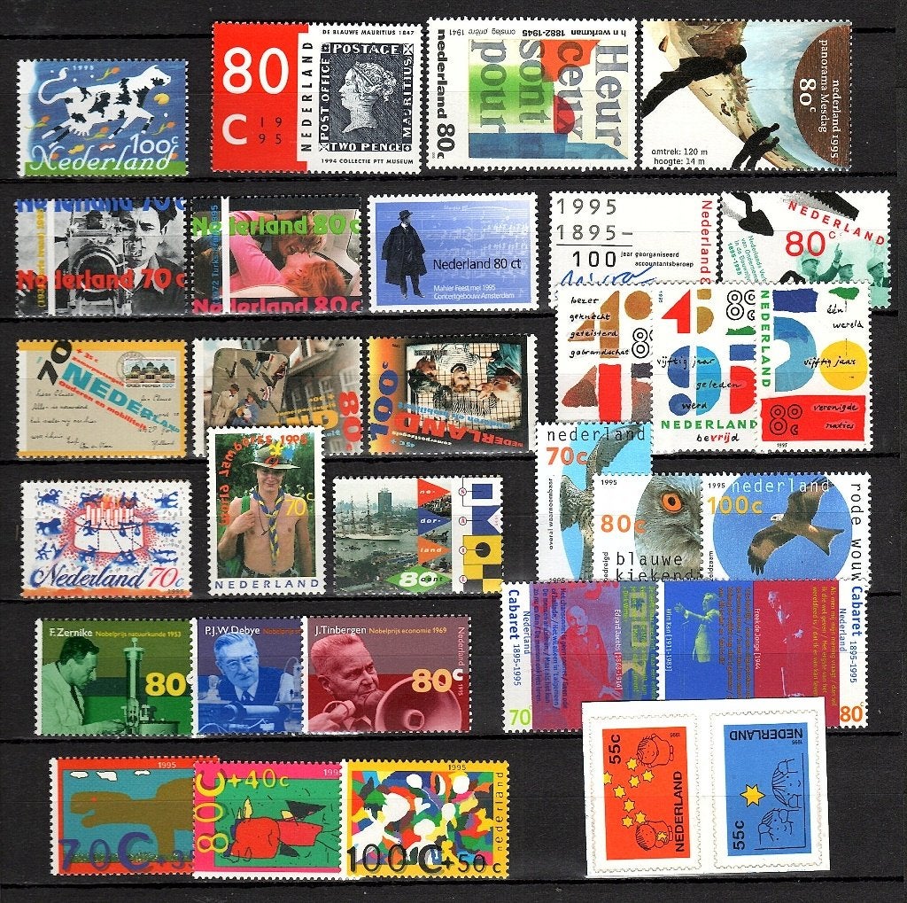 Jaarcollectie 1995 postfris, Postzegels en Munten, Postzegels | Nederland, Ophalen of Verzenden, Na 1940, Postfris