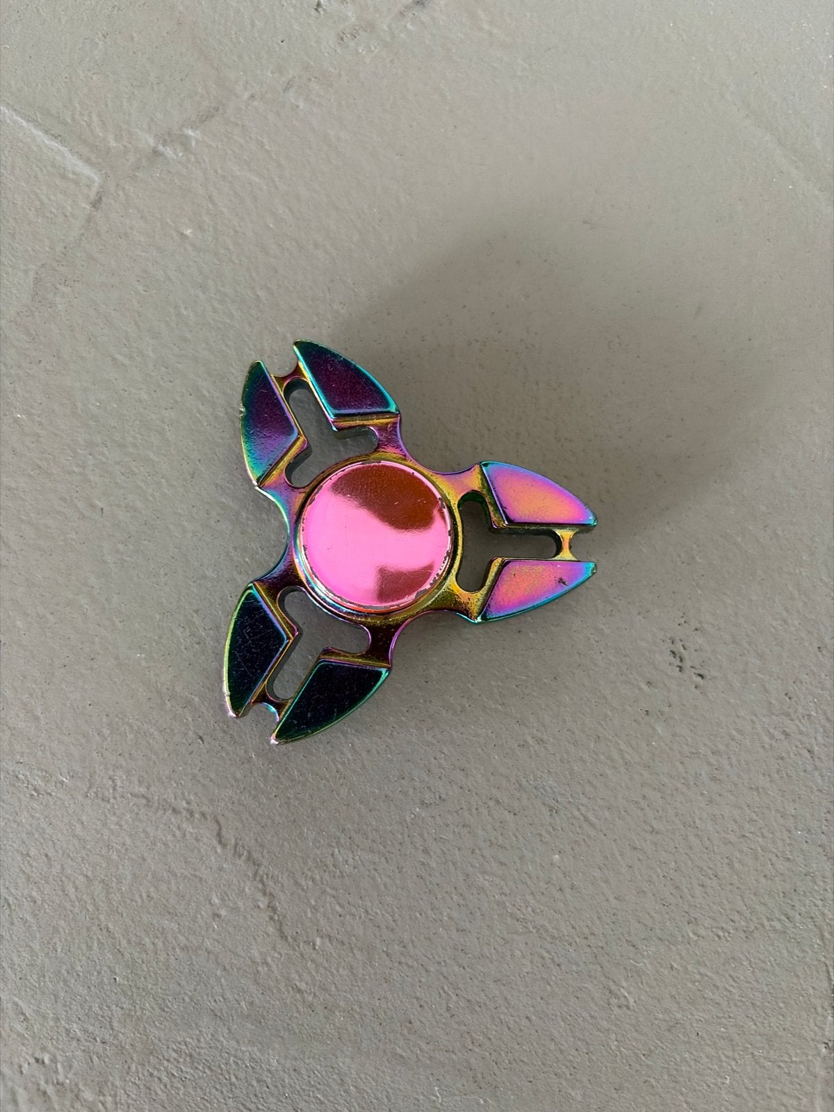 Kleurrijke Fidget Spinner - Stressvermindering en Plezier, Ophalen of Verzenden, Zo goed als nieuw, Jongen of Meisje