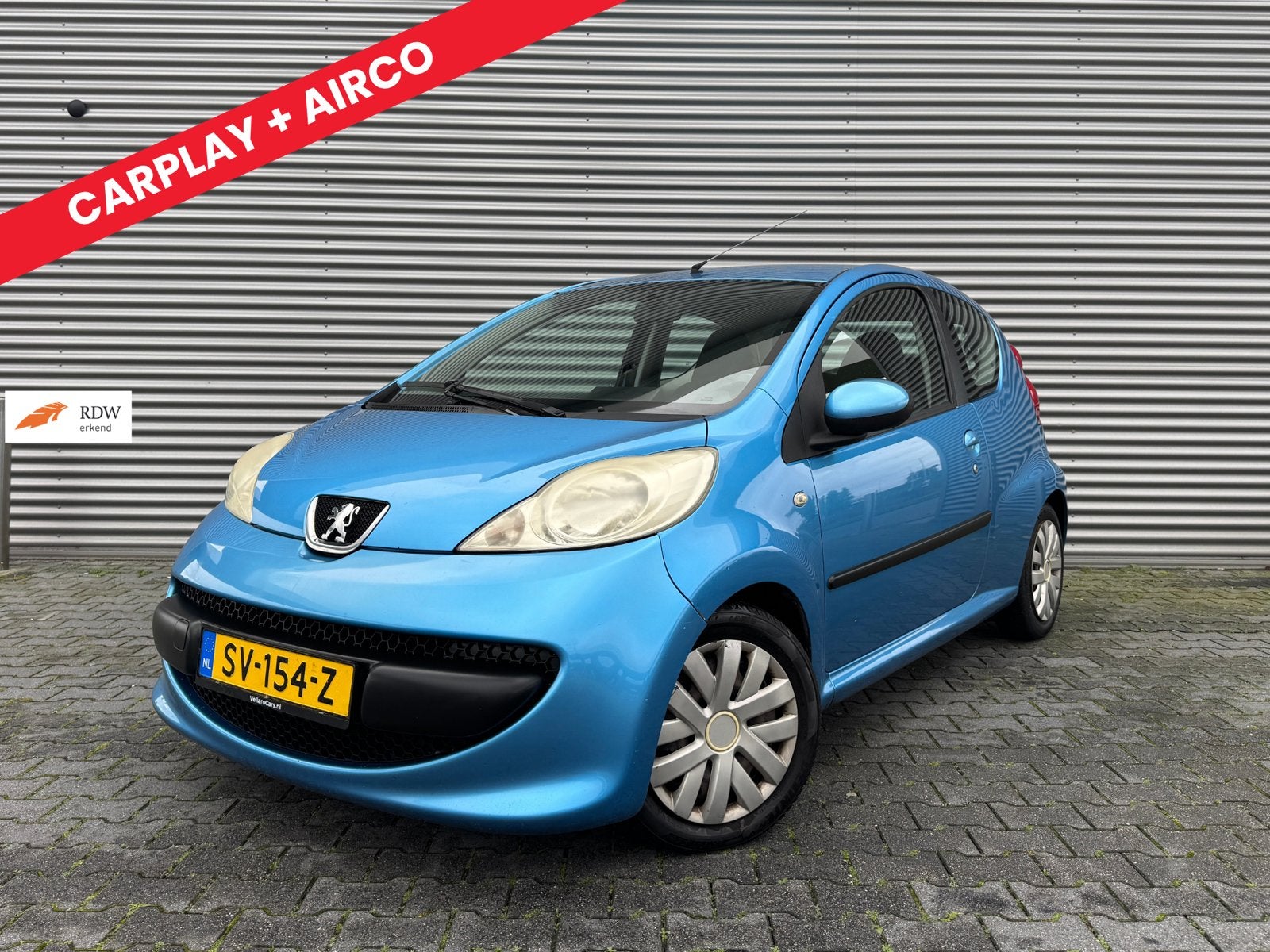 Peugeot 107 APK | CARPLAY | AIRCO | BOEKJES | ELEK RAMEN, Auto's, Voorwielaandrijving, Stof, 765 kg, Elektrische ramen