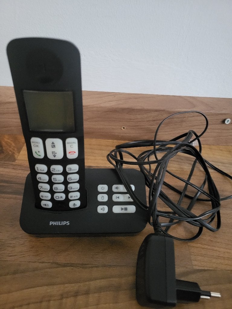 Philips tuis telefon, Ophalen, Zo goed als nieuw, Nederlandstalig