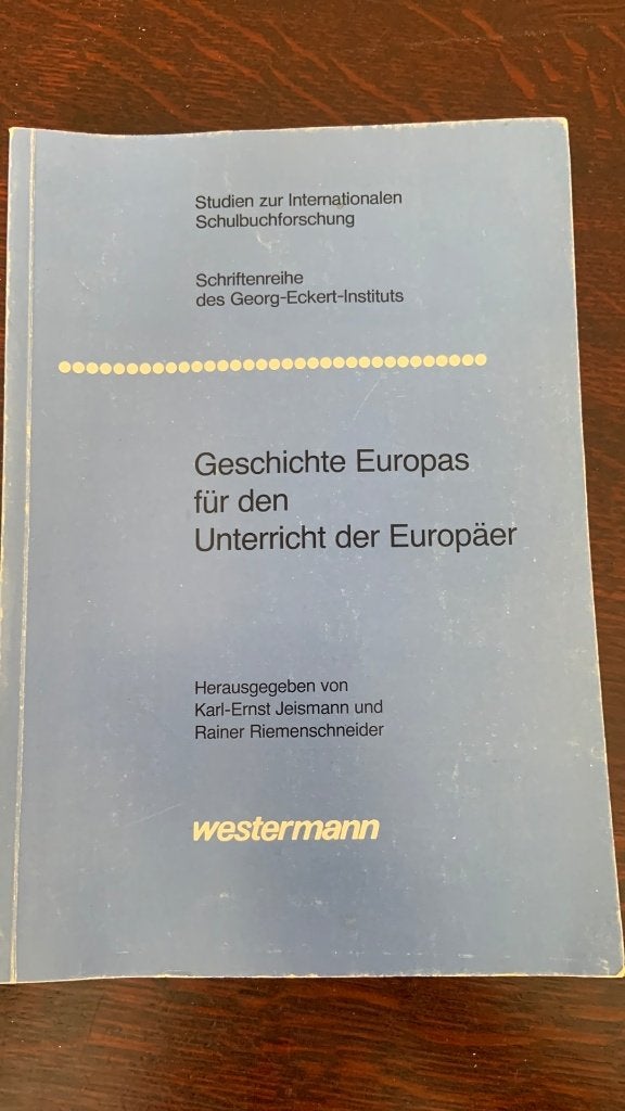 Geschichte europas für den unterricht der europäer, Ophalen of Verzenden