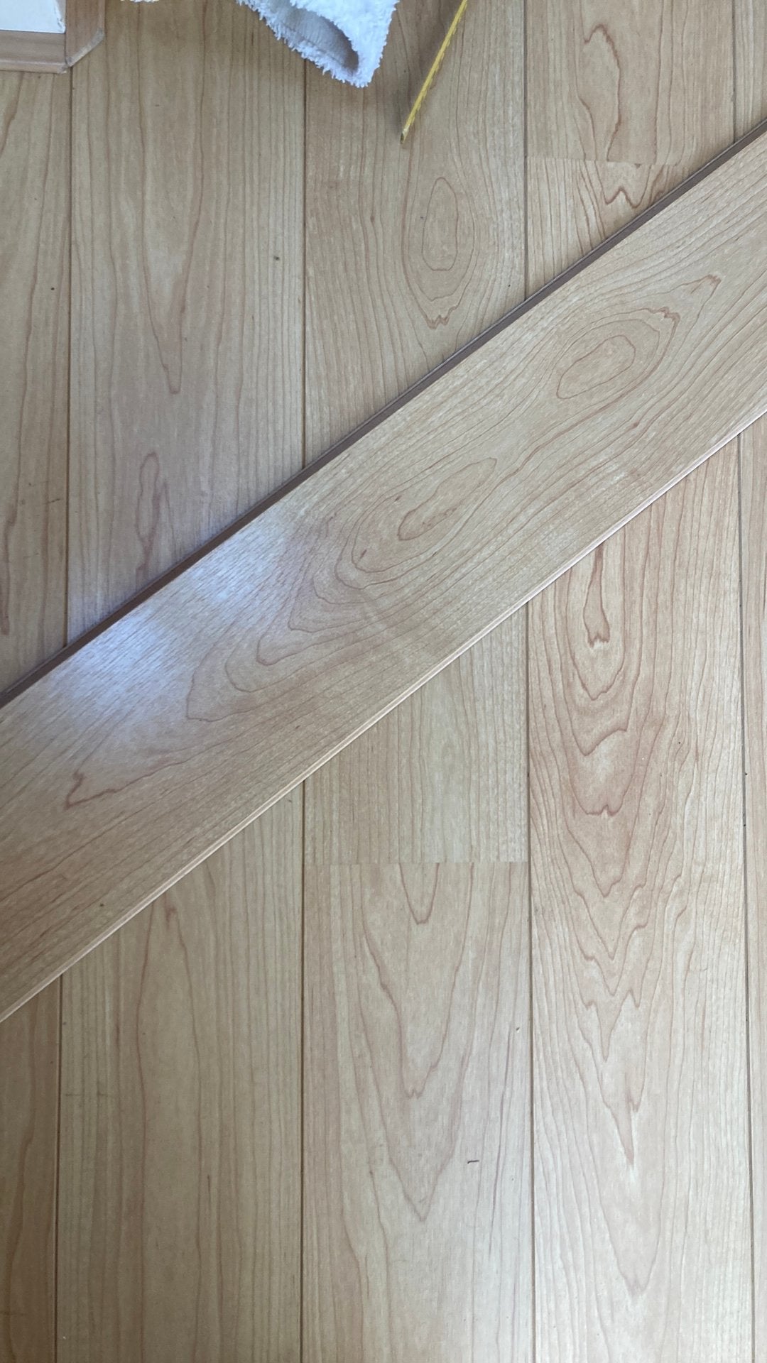 4,2m2 Quick Step 21 delen licht beuken, Ophalen, Gebruikt, 50 tot 150 cm, Minder dan 5 m²