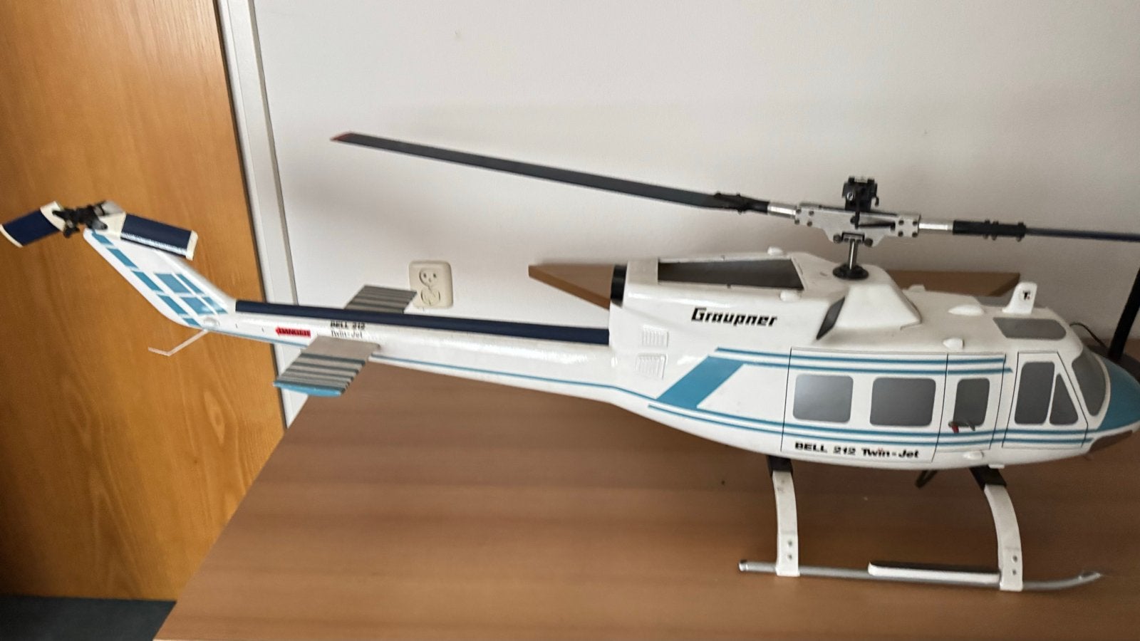 Graupner Bell 212 Twin-Jet RC Helikopter, Ophalen, Gebruikt, Overige typen, Helikopter