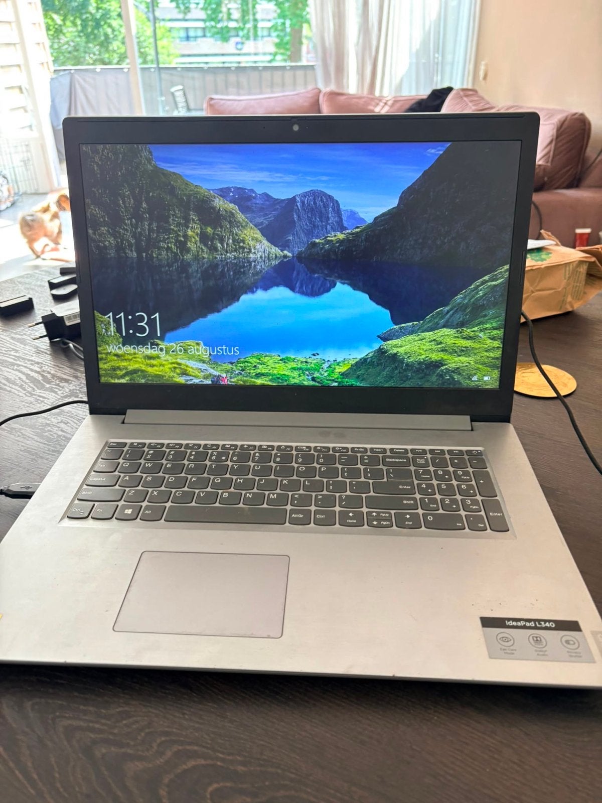 Lenovo IdeaPad L340 Laptop - Goede Staat, Ophalen of Verzenden, Zo goed als nieuw, 15 inch, Qwerty