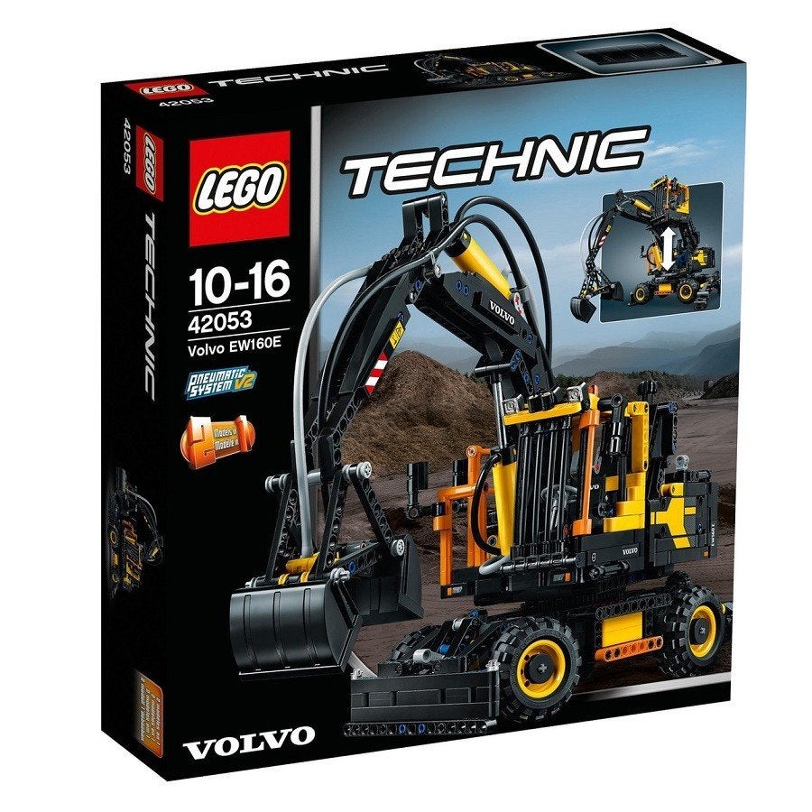 LEGO Technic 42053 Volvo EW160E   * 't LEGOhuis *, Lego, Nieuw, Ophalen of Verzenden, X