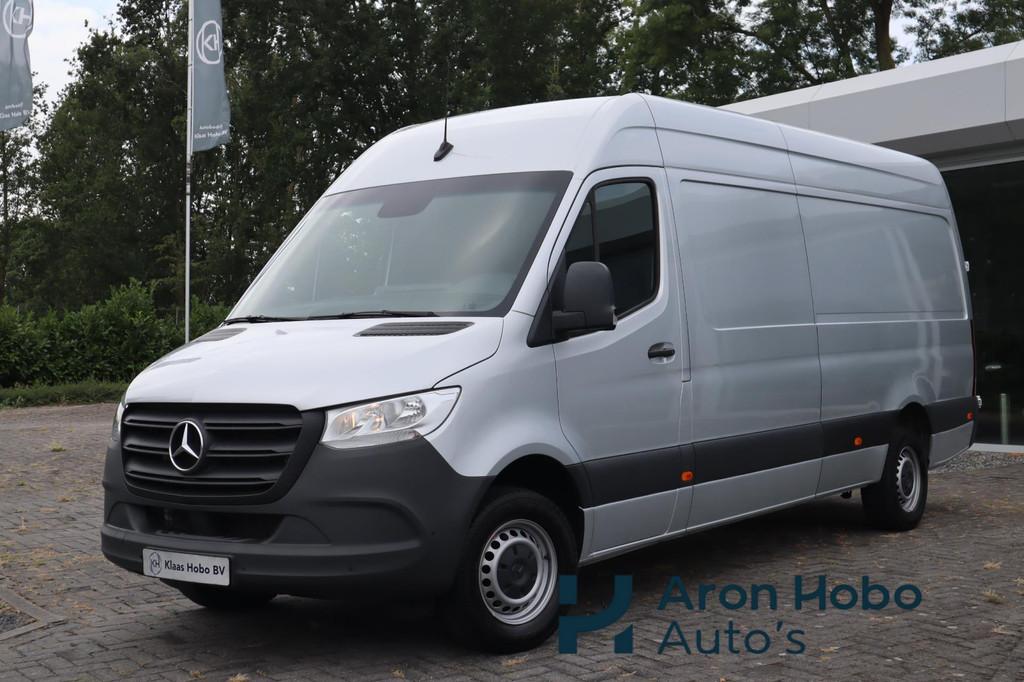 Mercedes-Benz Sprinter 317 CDI L3/H2 Airco, Navigatie, Camer, Auto's, 2378 kg, Gebruikt, Zwart, 4 cilinders