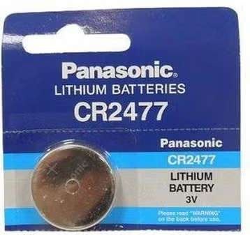 Meerdere Panasonic CR2477 Lithium Batterij 3V, Ophalen of Verzenden, Nieuw
