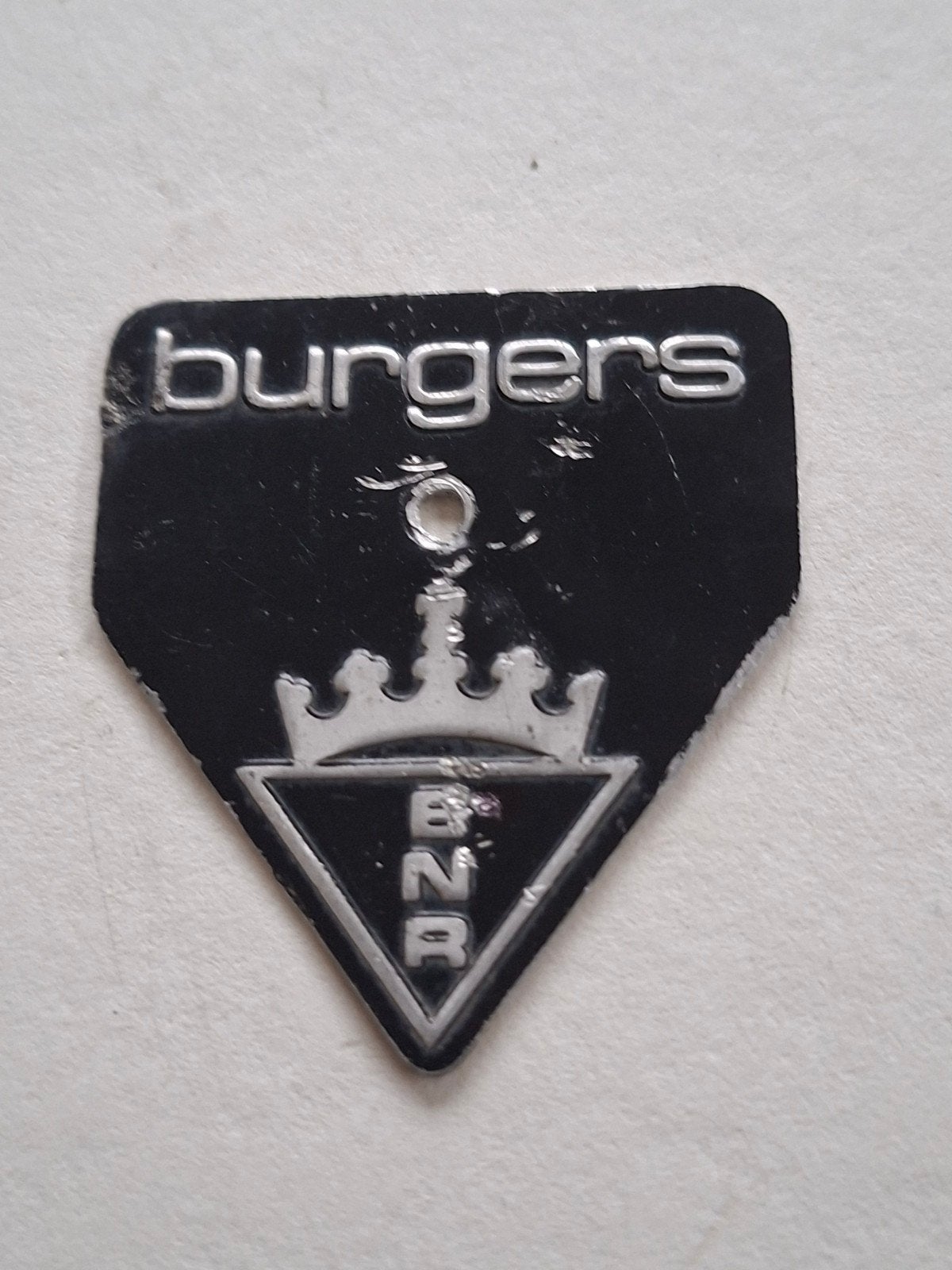 FIETSPLAATJE   BURGERS, Ophalen of Verzenden