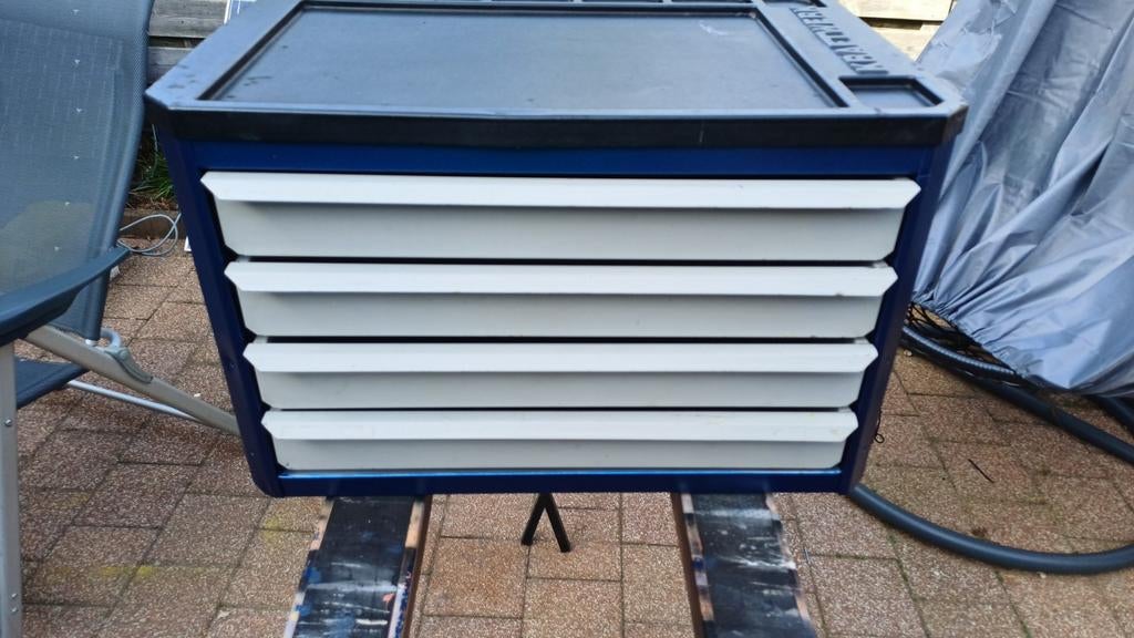 Topkist gereedschap wagen, Doe-het-zelf en Verbouw, Ophalen, Zo goed als nieuw