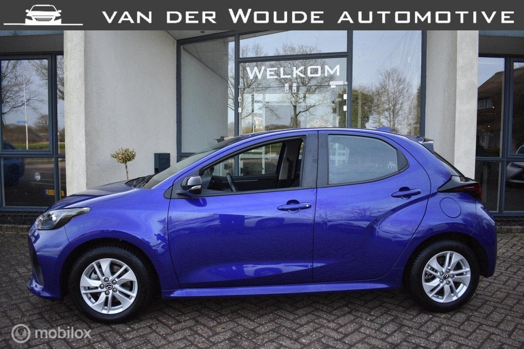 Mazda 2 Hybrid 1.5 Centre-line AUT. 2024|Camera|Carplay, Auto's, Mazda, Euro 6, Blauw, 49 €/maand, Bedrijf