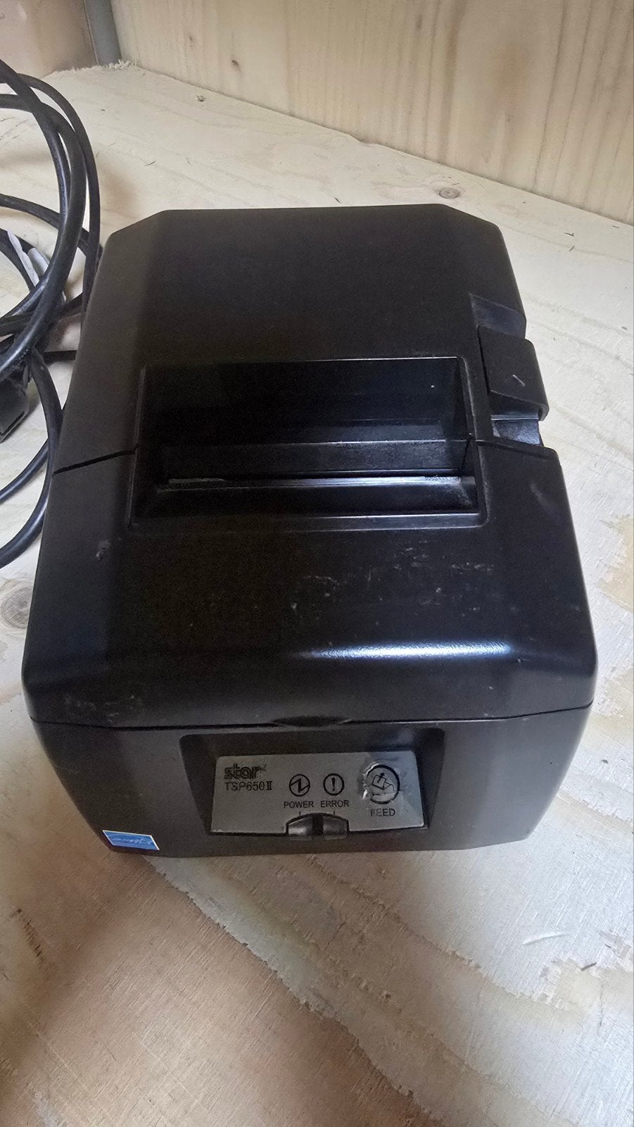 Star TSP650II Thermische Kassabonprinter LAN - Zwart, Zwart-en-wit printen, Gebruikt, Printer, Ophalen of Verzenden