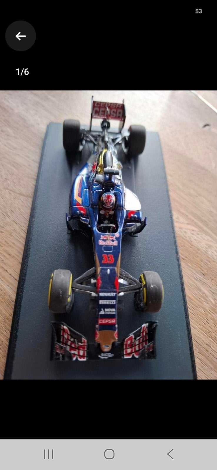 Max Verstappen F1 Scuderia Toro Rosso STR 10 2015F1, Ophalen, Zo goed als nieuw, Formule 1