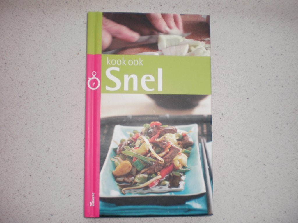 Boek - Kook ook snel, Ophalen of Verzenden, Zo goed als nieuw, Overige gebieden, Hoofdgerechten