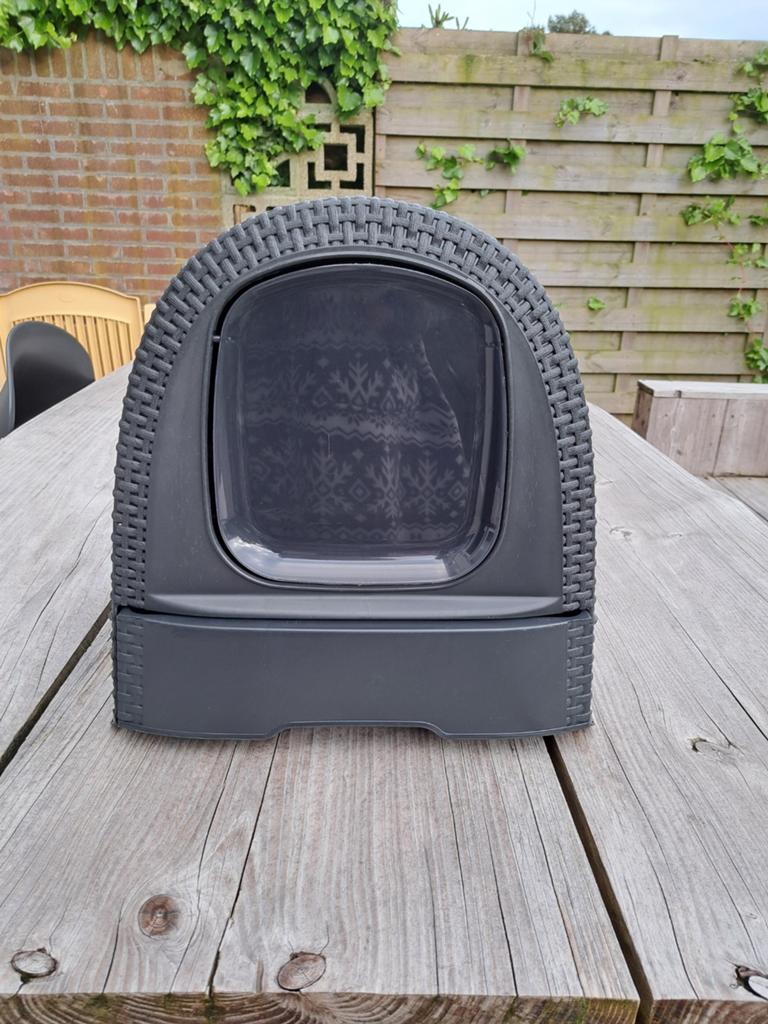 Ruime kattenbak met schuiflade, zo goed als nieuw, Ophalen, Zo goed als nieuw