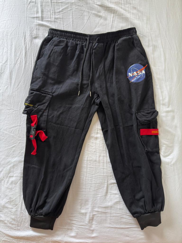 Lange Broek Nasa, Kleding | Heren, Ophalen, Nieuw, Maat 48/50 (M), Zwart