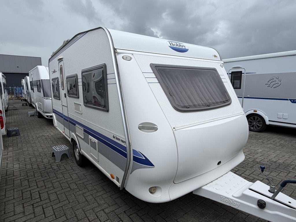 Hobby De Luxe Easy 450 VOORTENT + RONDZIT, Gascomfoor, Rondzit, Hobby, Bedrijf