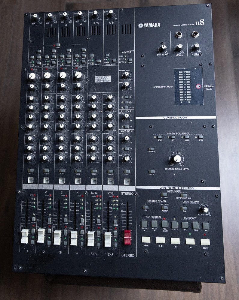 Yamaha Digitaal Mixing Studio N8, Ophalen of Verzenden, Gebruikt, 5 tot 10 kanalen, Microfooningang