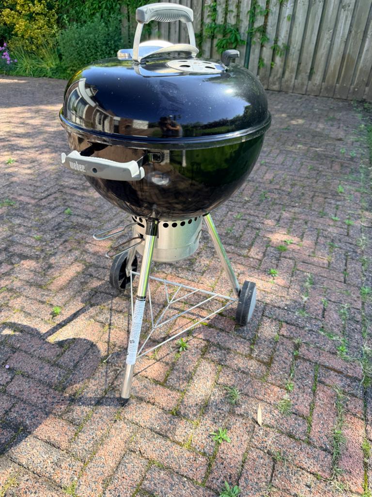 Weber Kettle 47 cm - Houtskoolbarbecue, Tuin en Terras, Barbecue-accessoires, Gebruikt, Ophalen
