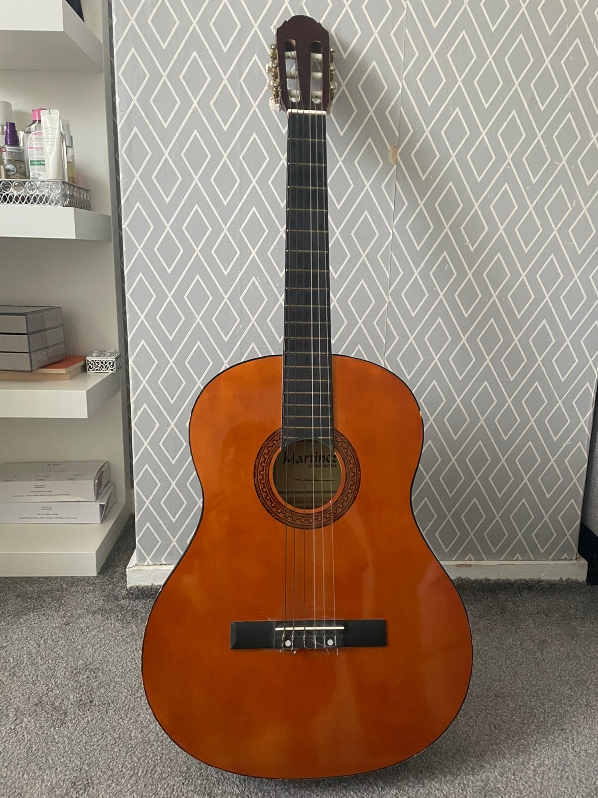 Martinez Klassieke Gitaar, Ophalen of Verzenden, Gebruikt, Klassieke of Spaanse gitaar