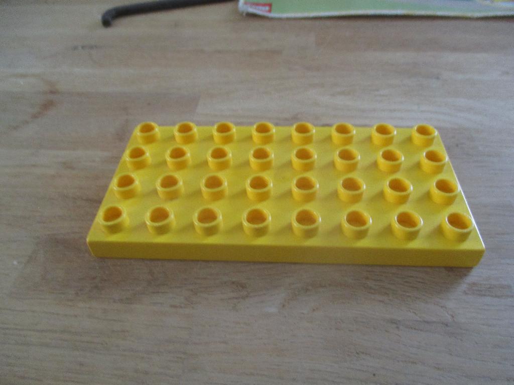 DUPLO GRONDPLAATJE 4 BIJ 8, Gebruikt, Overige thema's, Accessoire, Ophalen of Verzenden