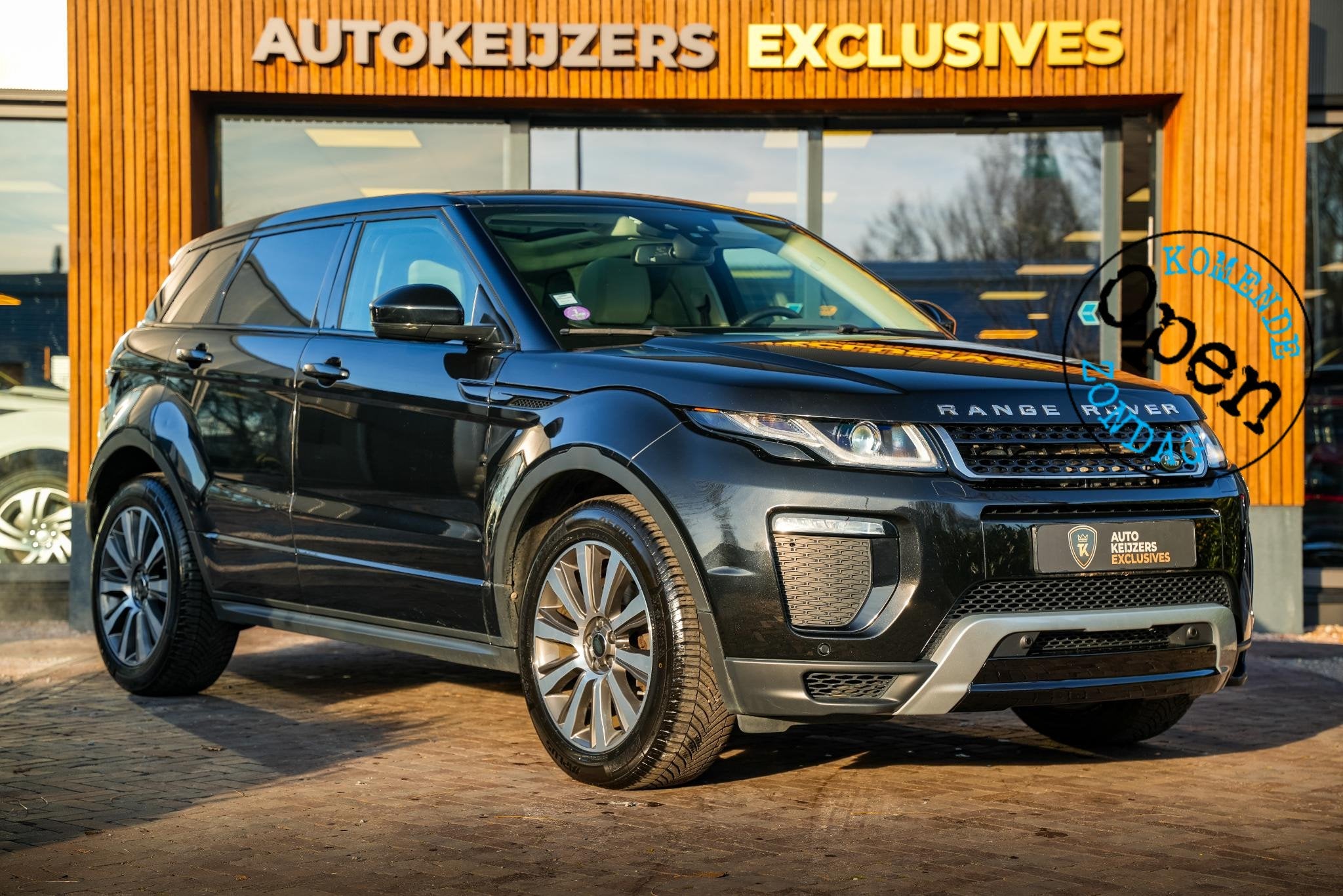 Land Rover Range Rover Evoque 2.0 Si4 HSE Dynamic Panodak Me, Auto's, 4 cilinders, Zwart, Vierwielaandrijving, SUV of Terreinwagen