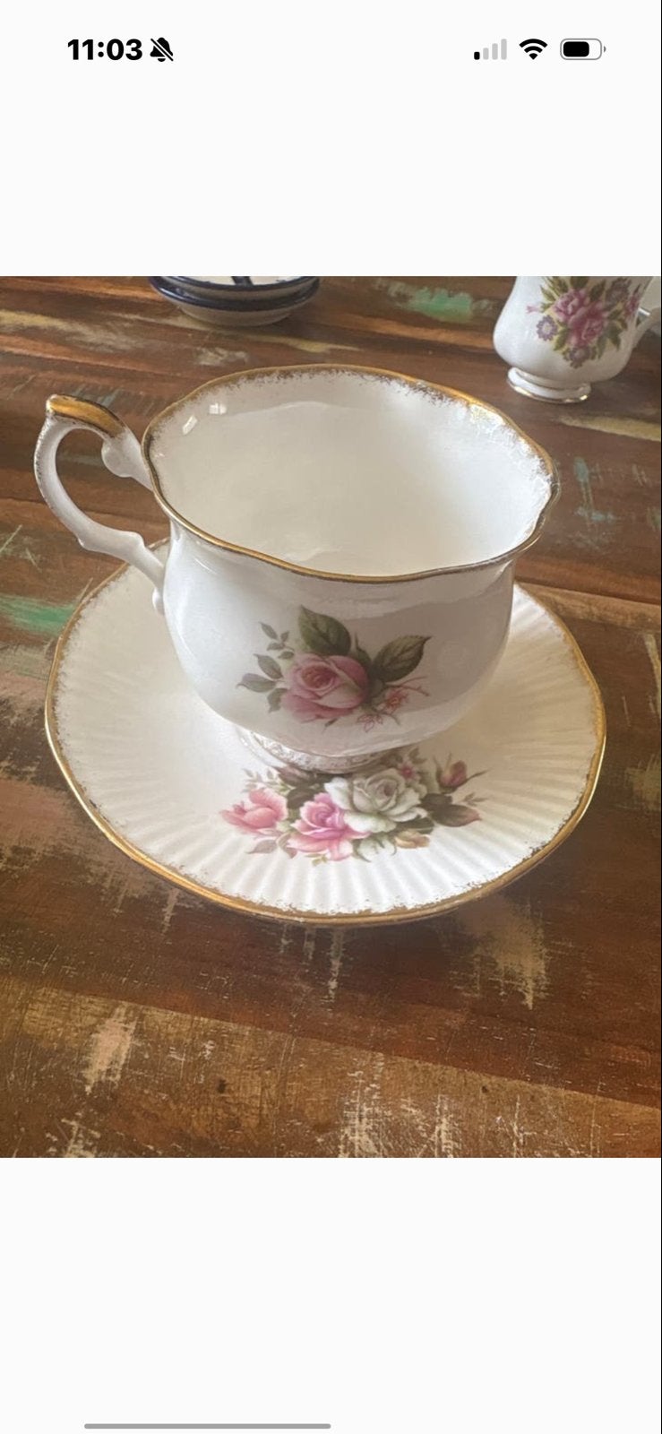 Grote collectie Royal Albert Bone China etc servies, Ophalen of Verzenden
