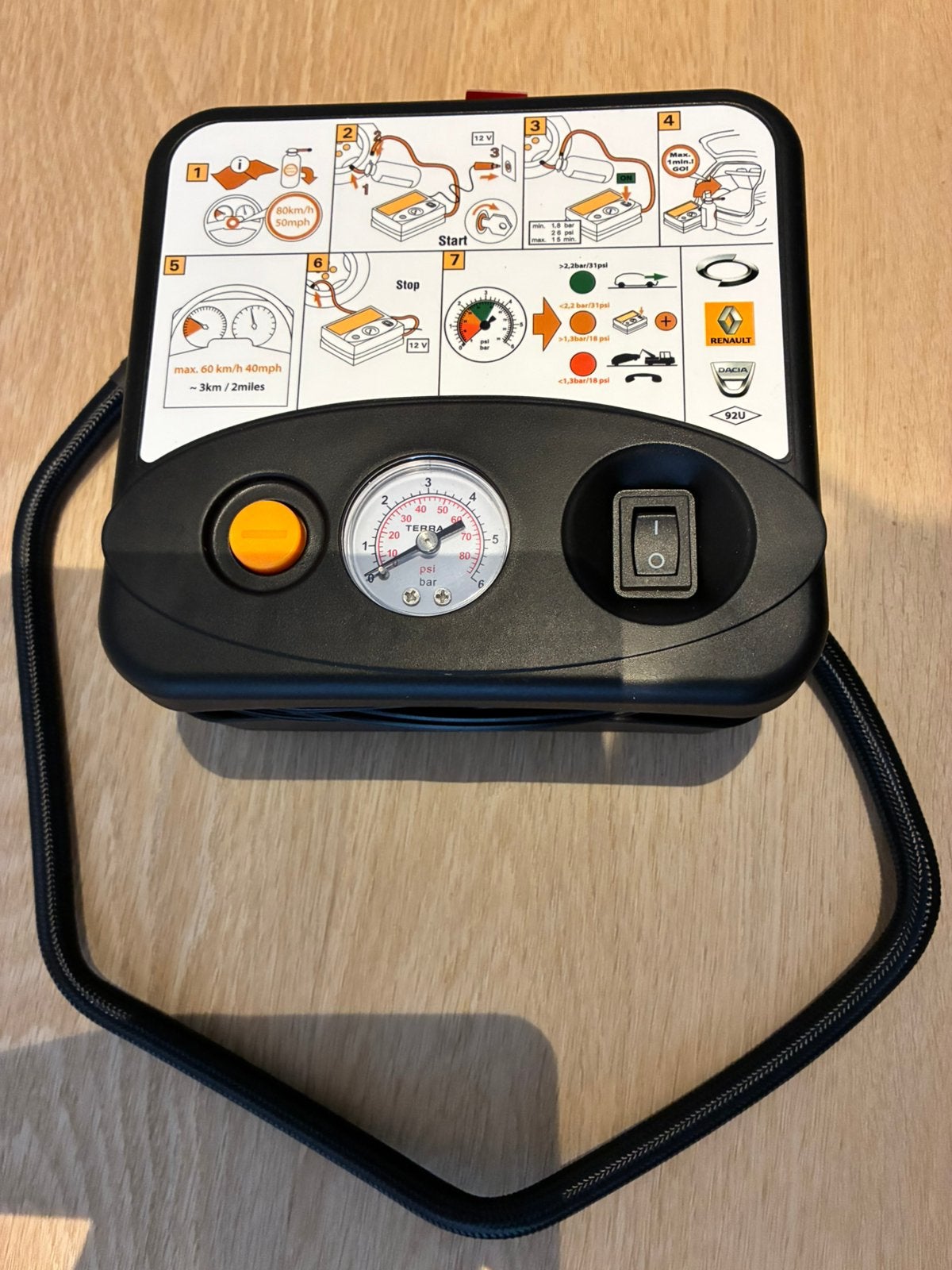 Banden reparatieset Renault Captur, Ophalen of Verzenden