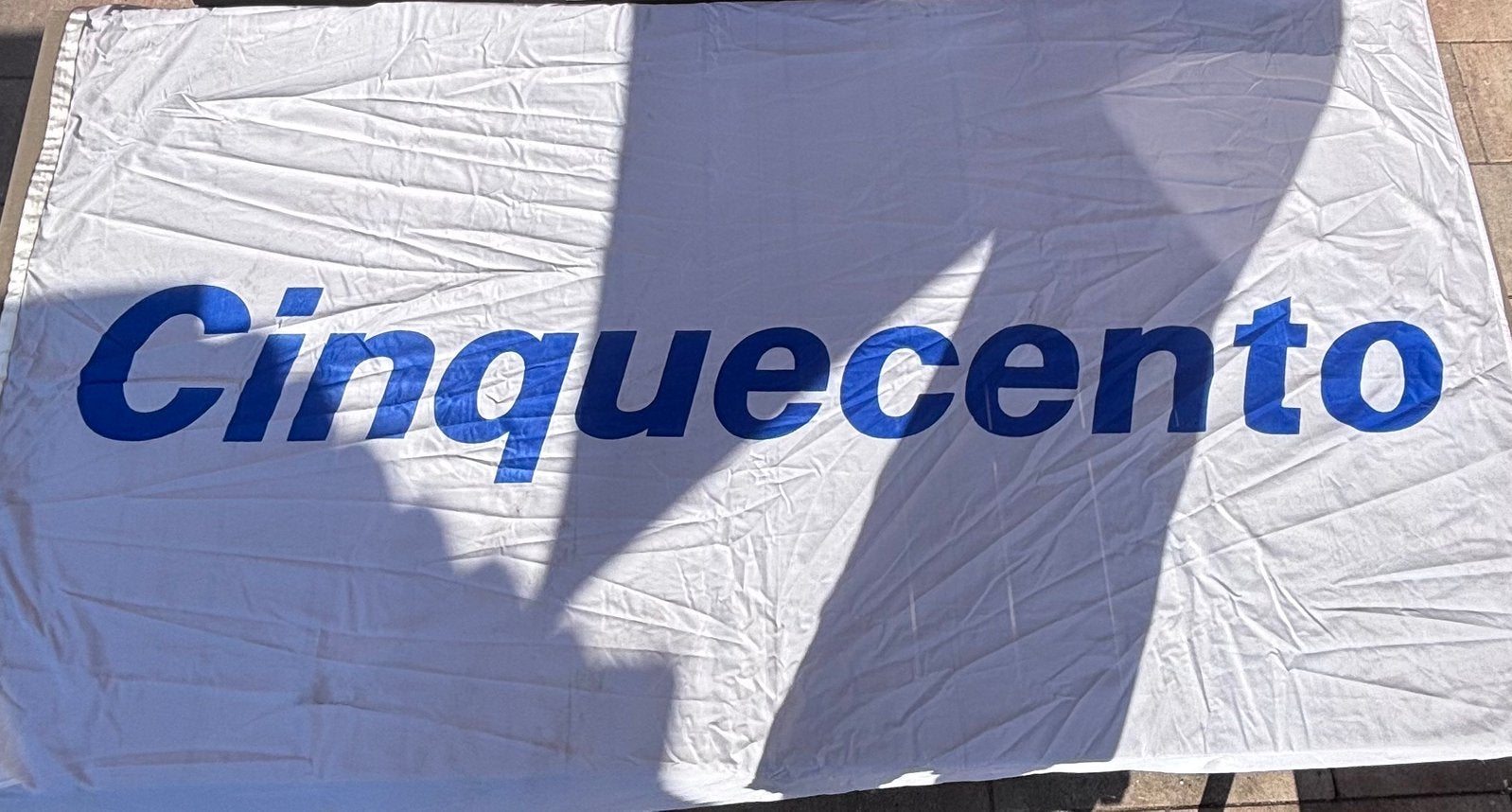 Fiat Cinquecento dealer vlag, Gebruikt, Fiat, Italpartsenzo@gmail.com, 4515AK