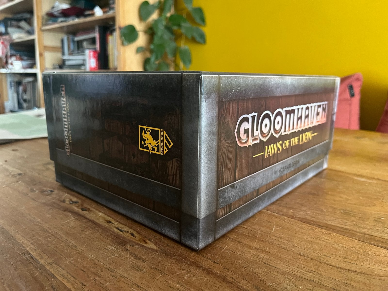 Gloomhaven: Jaws of the Lion (met 3D-geprinte upgrades), Een of twee spelers, Ophalen of Verzenden, Zo goed als nieuw