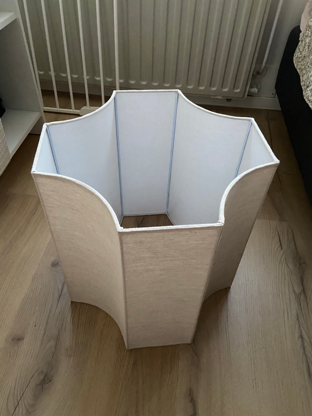 3x Hexagon lampenkappen van Loods 5, Ophalen, Gebruikt, Beige, Overige vormen