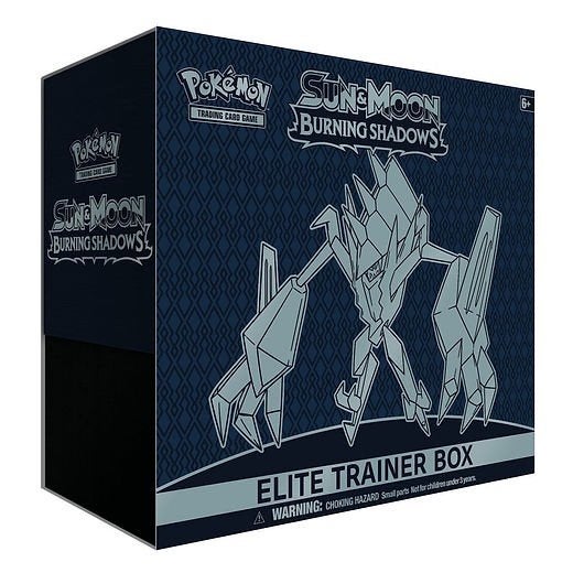Pokémon Burning Shadows Elite Trainer Box, Ophalen of Verzenden, Nieuw, Boosterbox