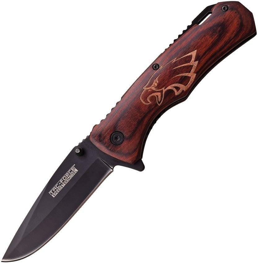 Tac Force The Eagle Wood EDC Zakmes - zeer mooi!, Tac Force, Www.targetshop.nl, Nieuw, Ophalen of Verzenden