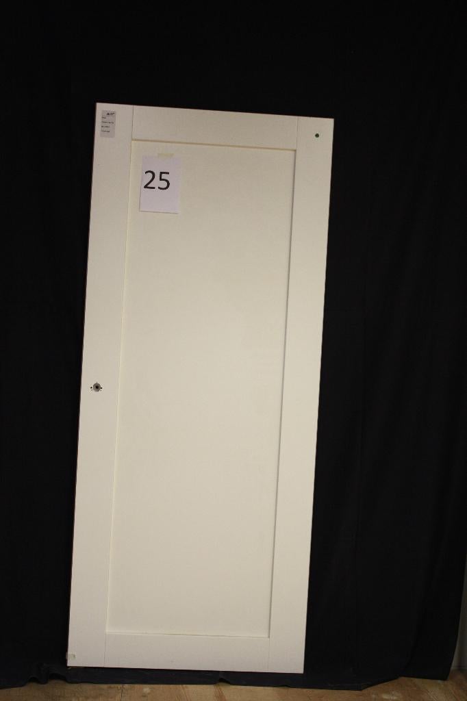 Opdekdeur rechts draaiend 88 x 210,5, Doe-het-zelf en Verbouw, Deuren en Horren, Ophalen, 80 tot 100 cm, Binnendeur, Zo goed als nieuw