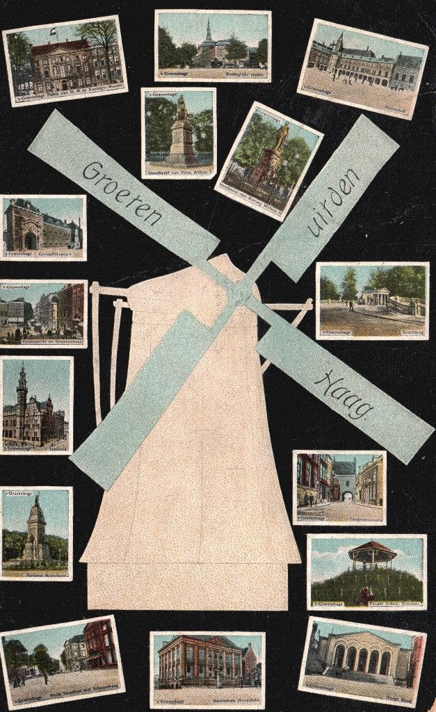 Groeten uit Den Haag (Rond 1900) 131630, Verzamelen, Ophalen of Verzenden, Voor 1920, Gelopen, Zuid-Holland