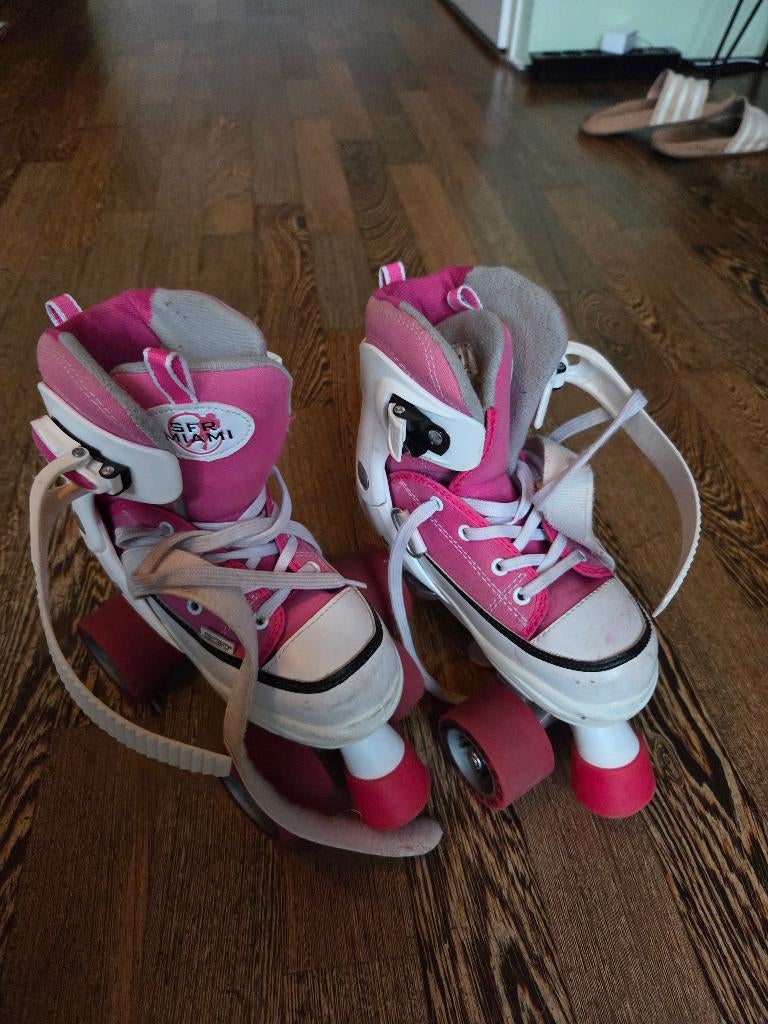 Rolschaatsen meisje verstelbaar 30-34, Ophalen, Verstelbaar, Kinderen, Zo goed als nieuw
