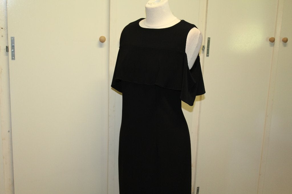 Joseph Ribkoff elegante chique jurk met open mouw mt M, Kleding | Dames, Jurken, Maat 38/40 (M), Verzenden, ., Zwart