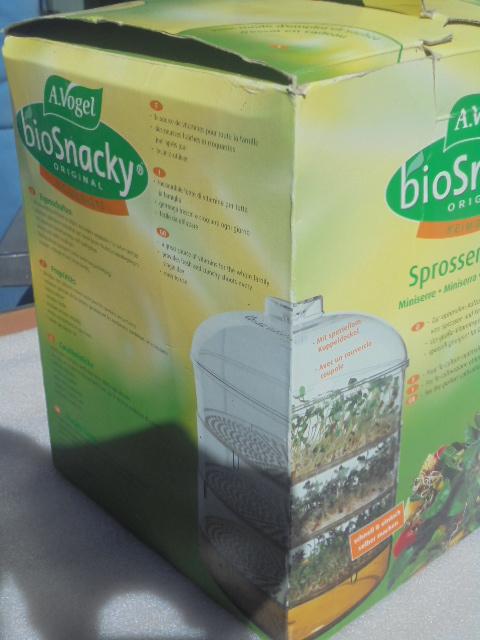 A. Vogel Bio Snacky minikas., Ophalen of Verzenden, Zo goed als nieuw, Kweekbak