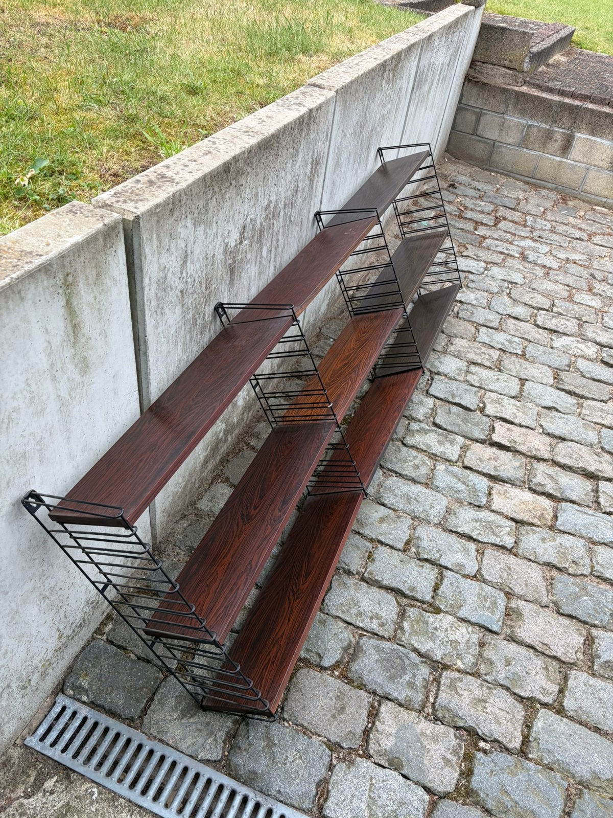 Groot vintage tomado rek, Ophalen