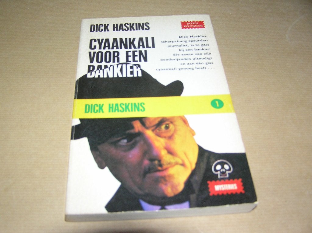 Cyaankali voor een bankier -Dick Haskins, Ophalen of Verzenden, Gelezen, Dick Haskins