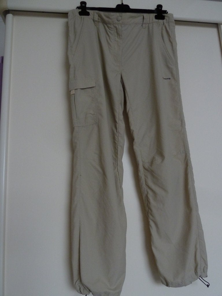 Mountain Pro lange beige trekking, wandel broek, high tech, Mountain Pro, Verzenden, Beige, Maat 46/48 (XL) of groter