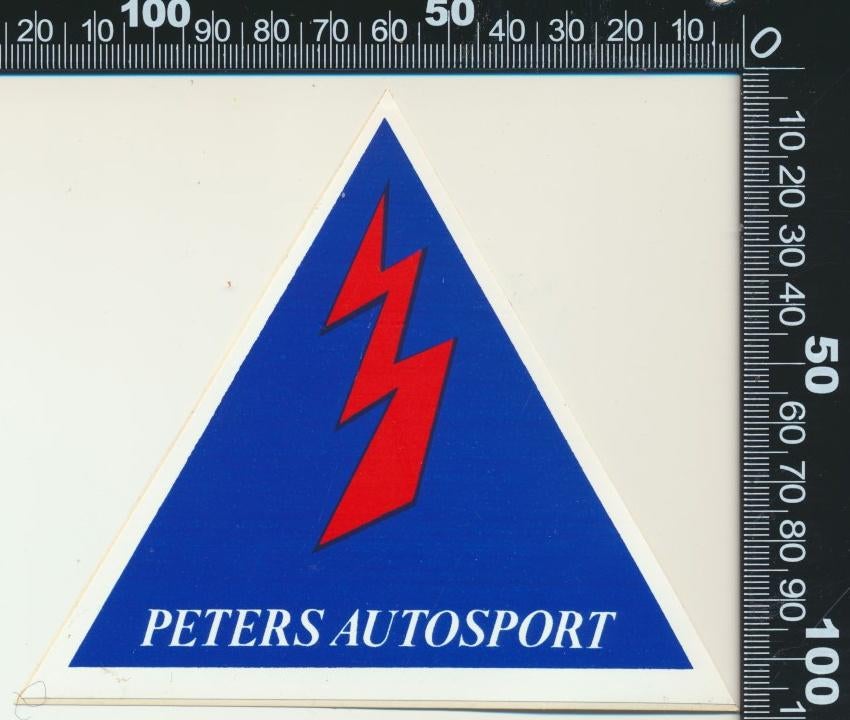 Sticker: Peters Autosport, Ophalen of Verzenden, Zo goed als nieuw, Auto of Motor