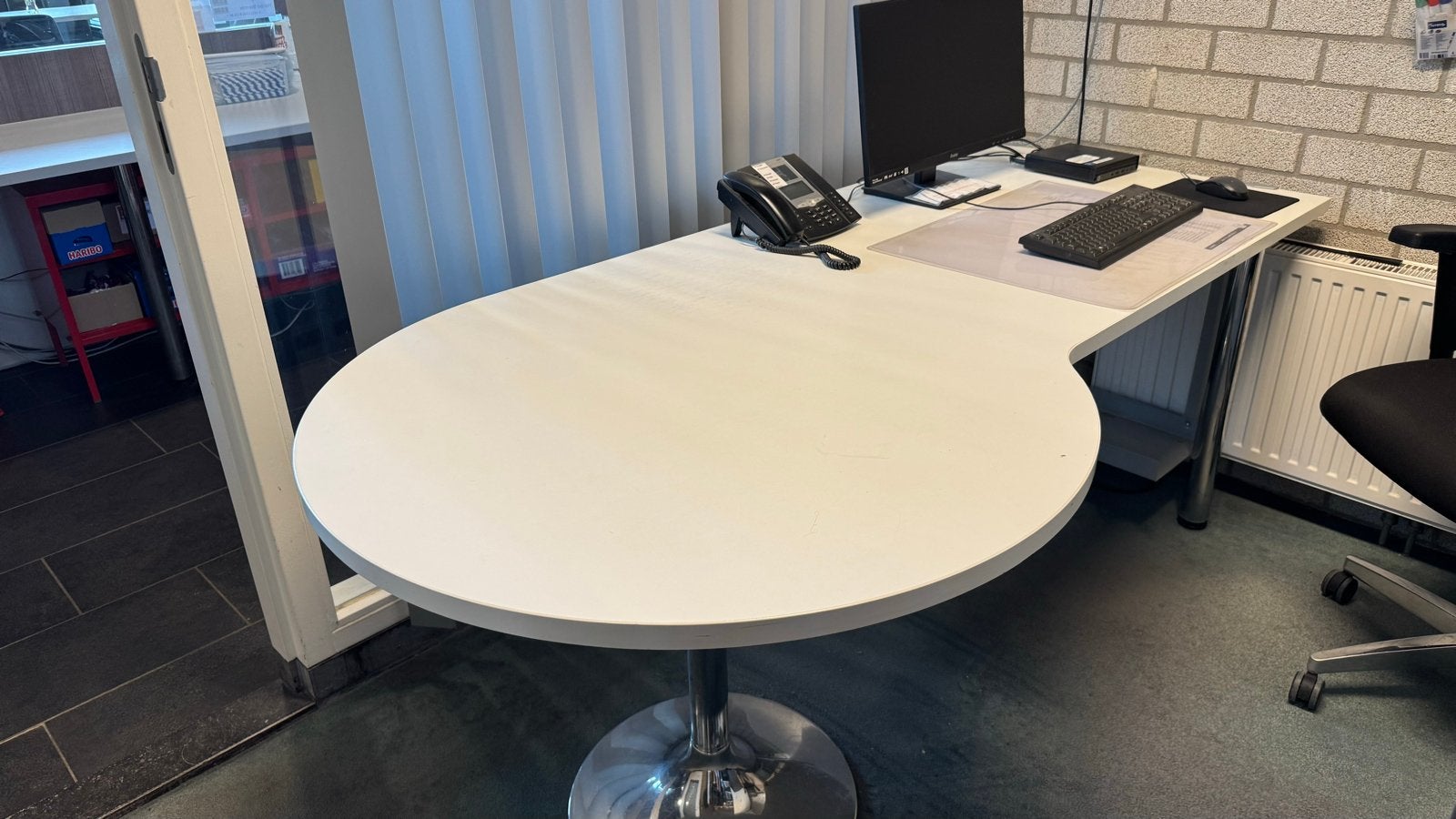 Hoek bureau gratis, Ophalen, Gebruikt, Hoekbureau, Vintage