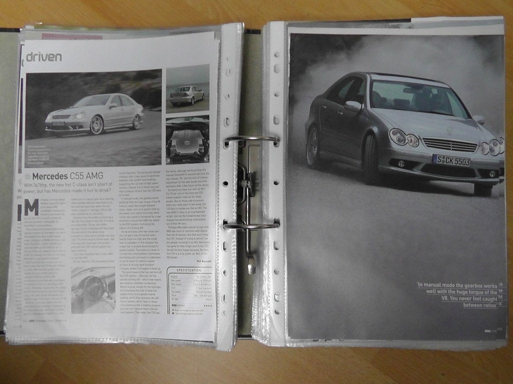 Mercedes C 55 AMG Sedan W203 ? 12x autotest lezen, Ophalen, Gelezen, Mercedes
