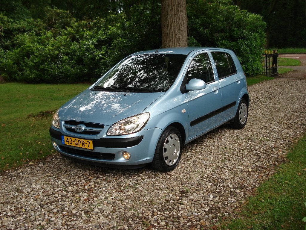 Hyundai Getz Active Cool 1.4 5DRS AUT 2008  71502KM!! 1e Eig, Auto's, Hyundai, 40 €/maand, 4 cilinders, Blauw, Origineel Nederlands