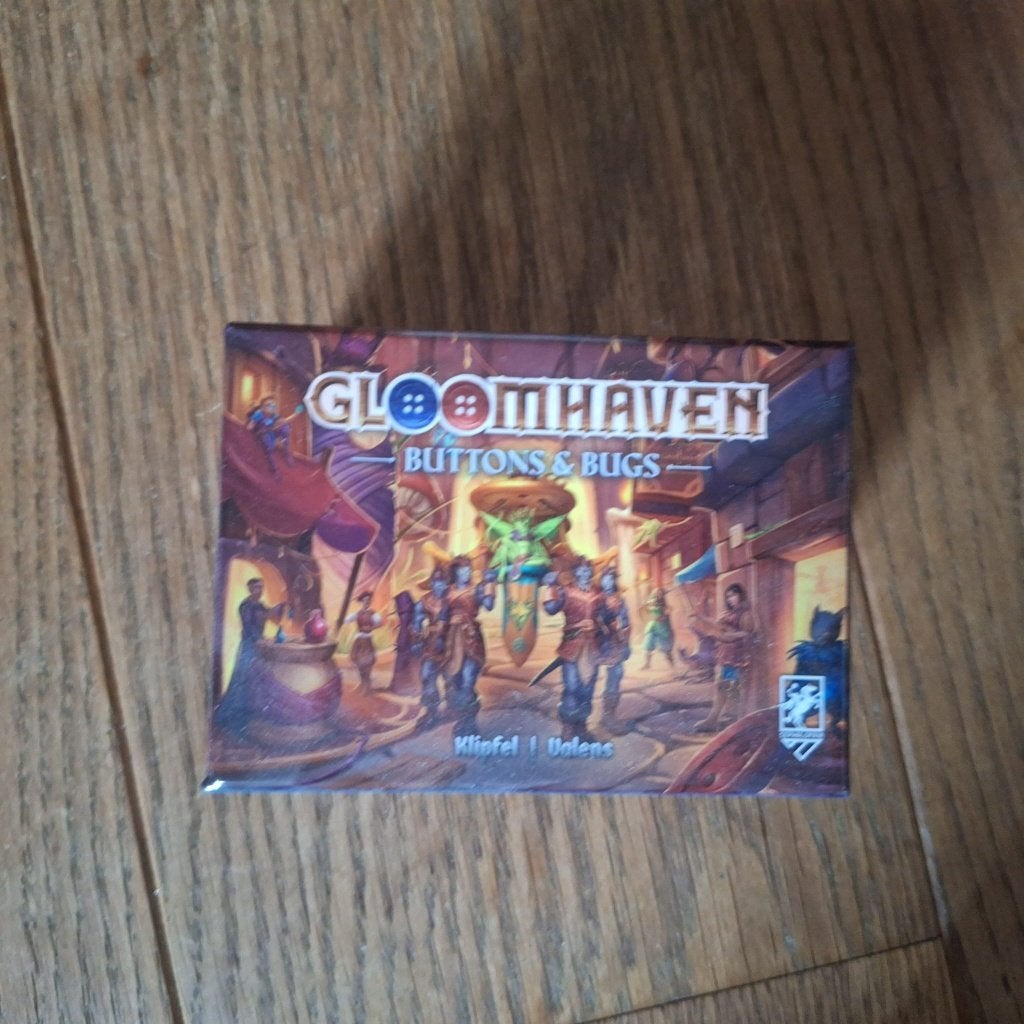 Gloomhaven button and bugs, Een of twee spelers, Ophalen of Verzenden, Zo goed als nieuw