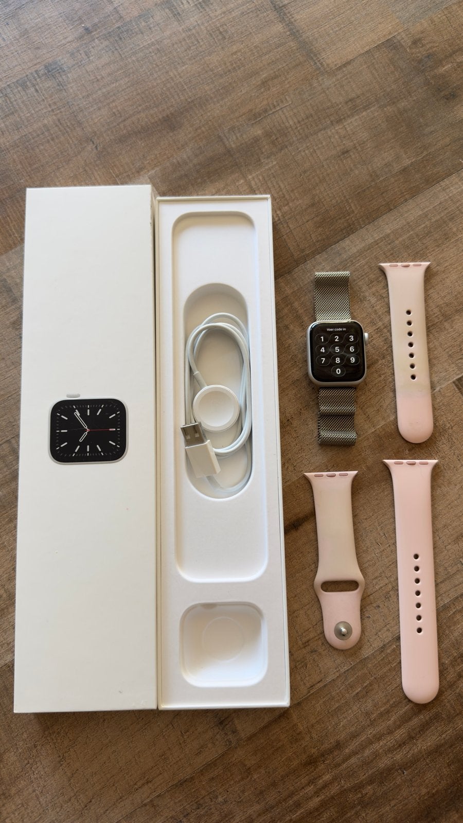 Apple Watch Series 6 40mm - gebruikt, Gebruikt, IOS, Ophalen of Verzenden, Hoogte