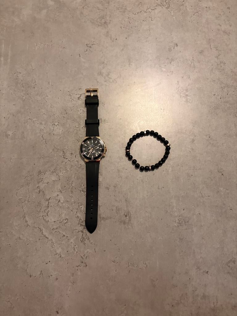 Beverly Hills Polo Club Mens horloge set, Overige merken, Staal, Polshorloge, Overige materialen