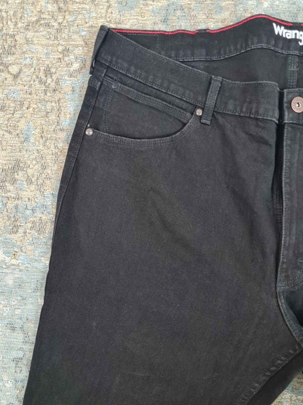 Wrangler Regular W42 L34 Straight STRETCH Bronno4234 Zwart, Zwart, Wrangler, Cruquiusweg 109 NP, 1019 AG Amsterdam, Ophalen of Verzenden