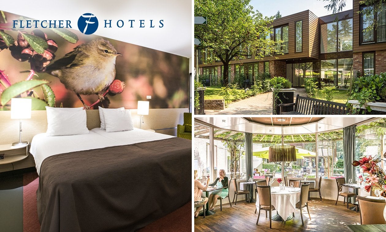 Hotelovernachting bij fletcher voor 2 personen + ontbijt