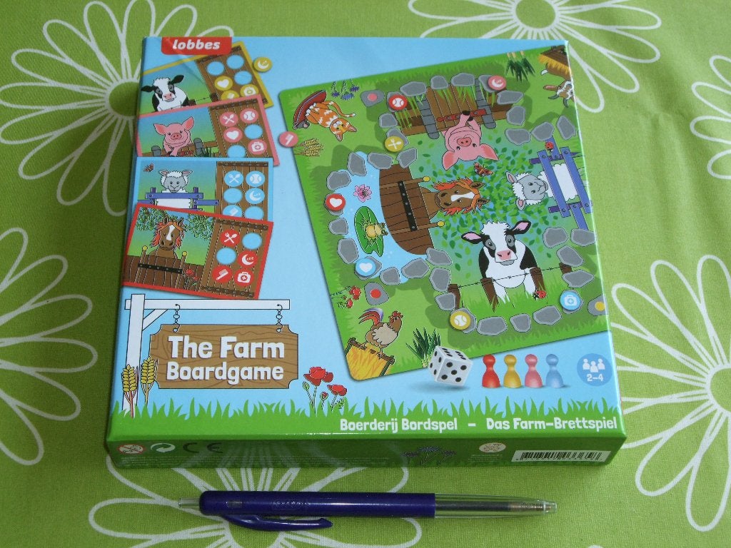 Boerderij bordspel - The Farm Boardgame, Een of twee spelers, Ophalen of Verzenden, Zo goed als nieuw